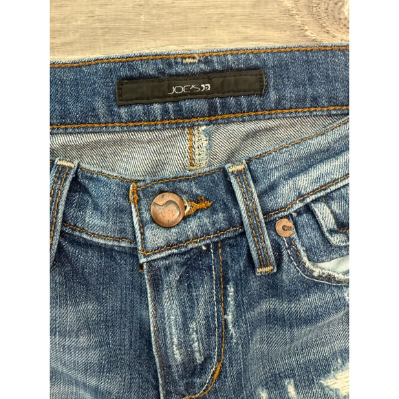 Joe's Jeans Provocateur Size W 25 Stretch Boot Cut Distressed/Frayed - Picture 4 of 8